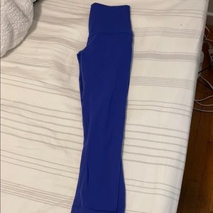 Royal blue size 4 Capri leggings